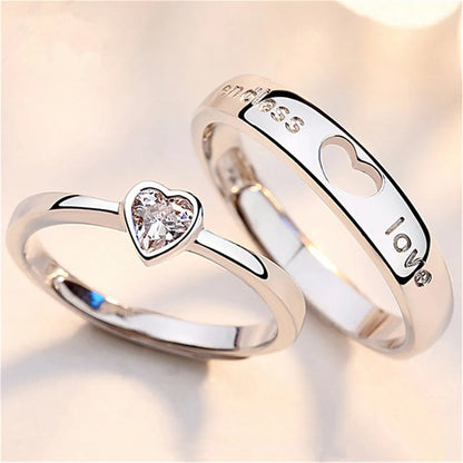 "His & Hers Infinite Love Rings"